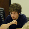 One of the students whose story was being critiqued
